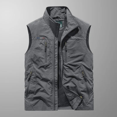 Elijah® | Breathable Cargo Vest With Multiple Pockets
