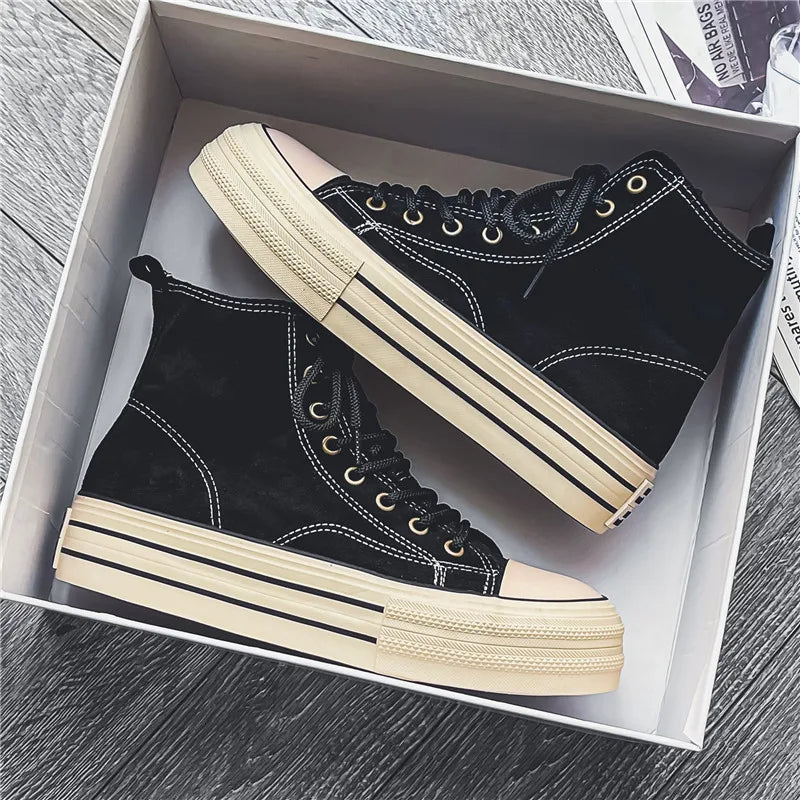 Belarmino® | Avenue Suede Platform High Tops