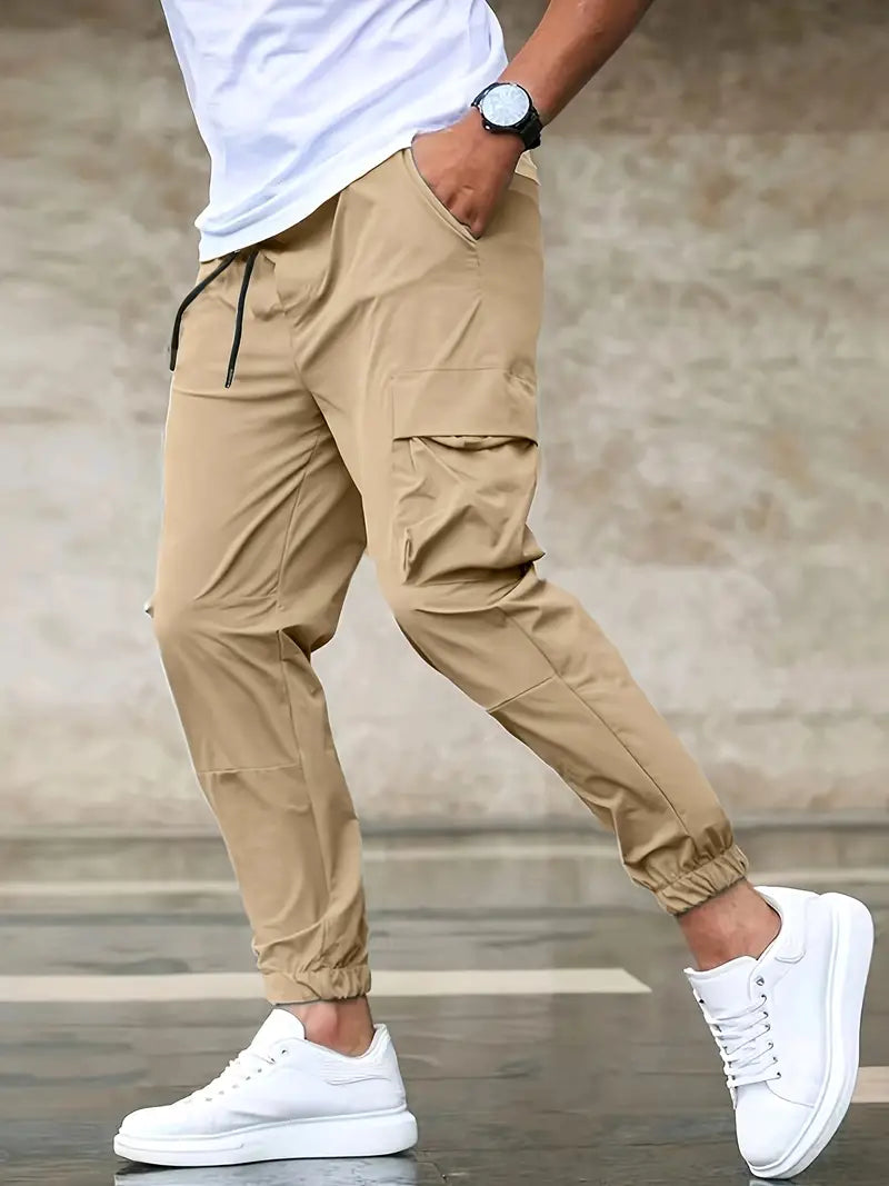 Marciano® | Trendy Cargo Pants With Drawstring For Men