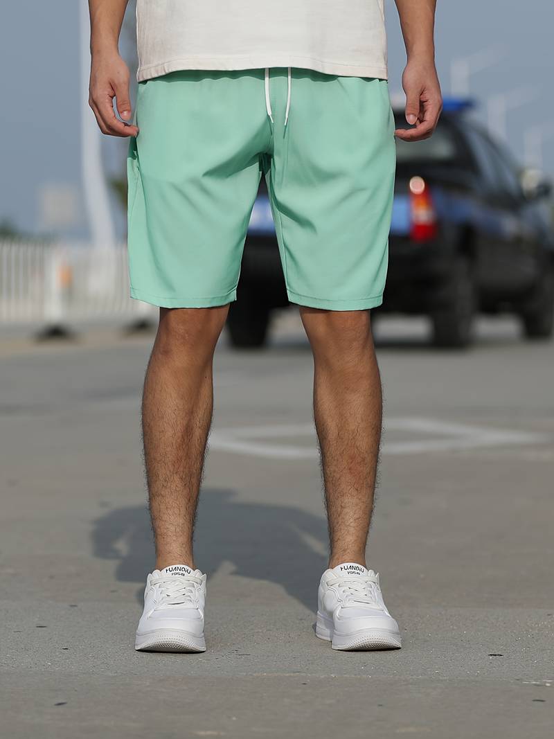 Ike® | Slightly Stretchy Shorts With Graphic Drawstring