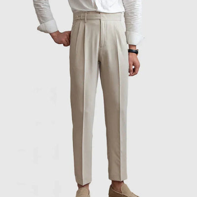 Severiano® | Straight Suit Trousers With High Waist