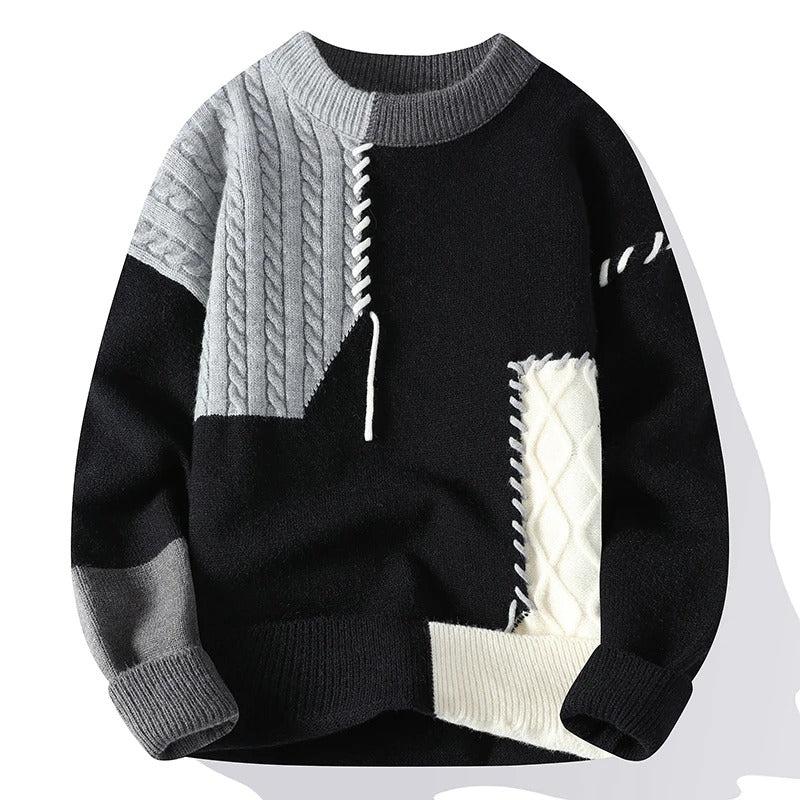 Nash | Vanguard Patchwork Sweater