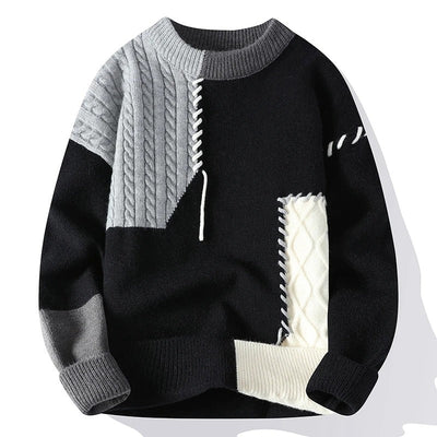 Nash | Vanguard Patchwork Sweater