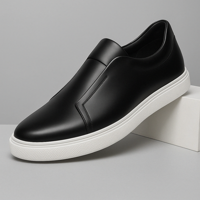 Malachi | Elegant Leather Slip-On Shoes