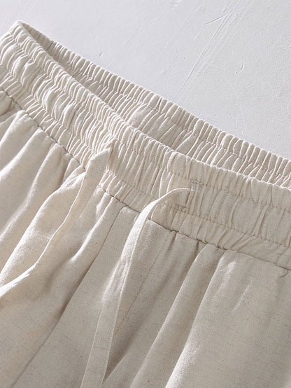 Francisco® | Linen Drawstring Shorts