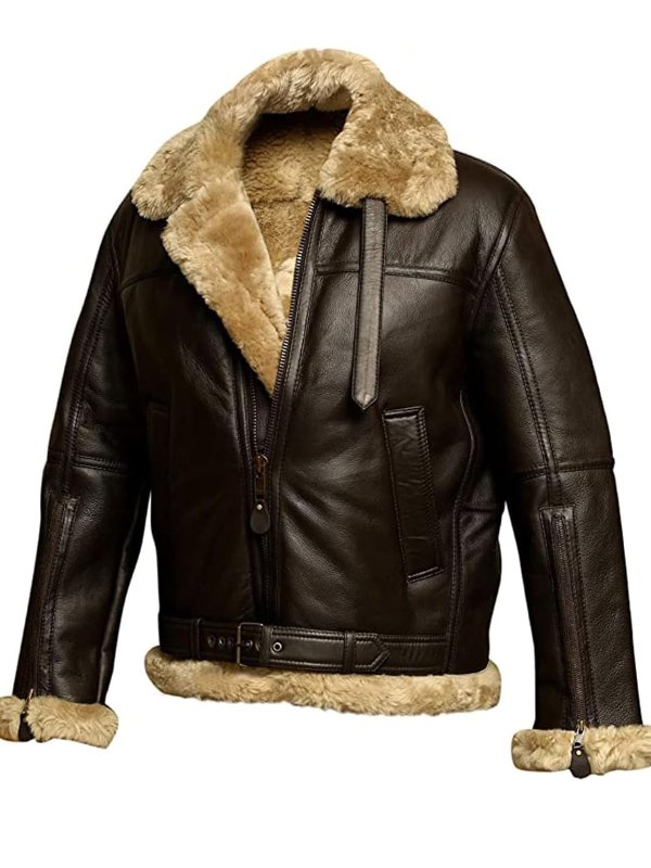 Nye | Warm leather jacket