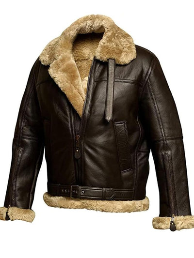 Nye | Warm leather jacket