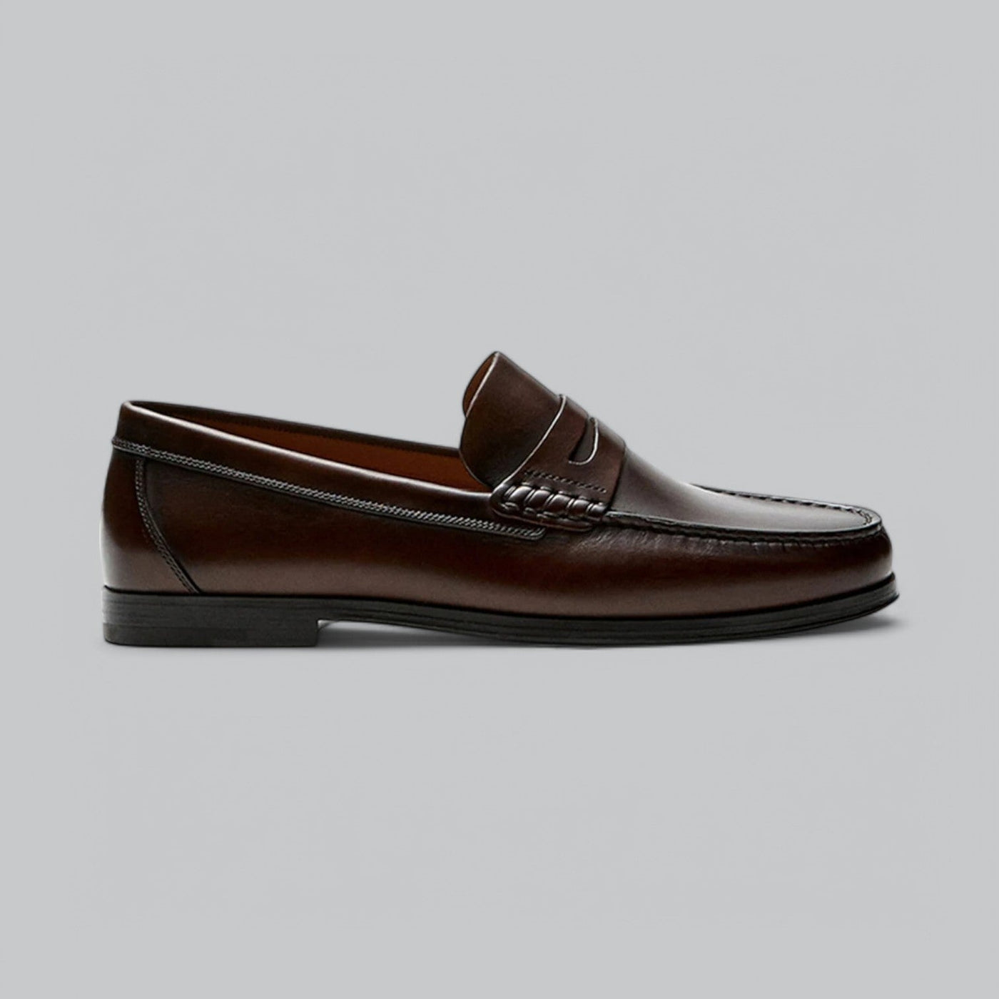 Nikolas | Chic Leather Penny Loafers