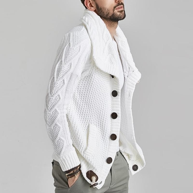 Griffin® | Cardigan With Toggle Closures For Men
