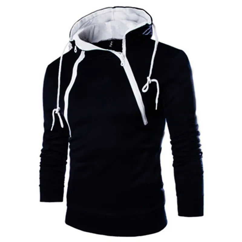 Graham® | Modern hoodie with a high collar