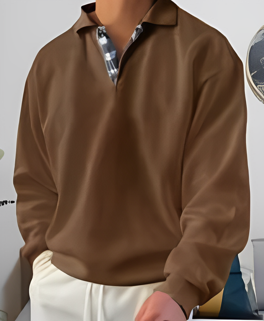 Dermot® | Casual Polo Sweater