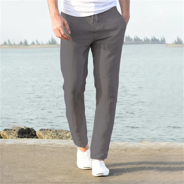 Raimundo® | Linen Trousers With Drawstring, Breathable And Relaxed