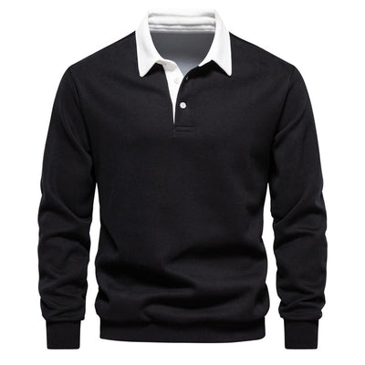 Liran | Polo sweater for men