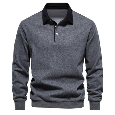 Liran | Polo sweater for men