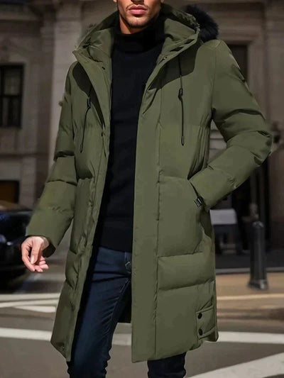 Cain | Elegant parka with water-repellent function