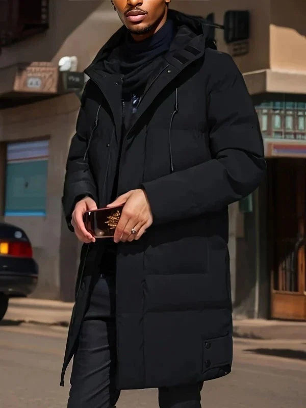 Cain | Elegant parka with water-repellent function