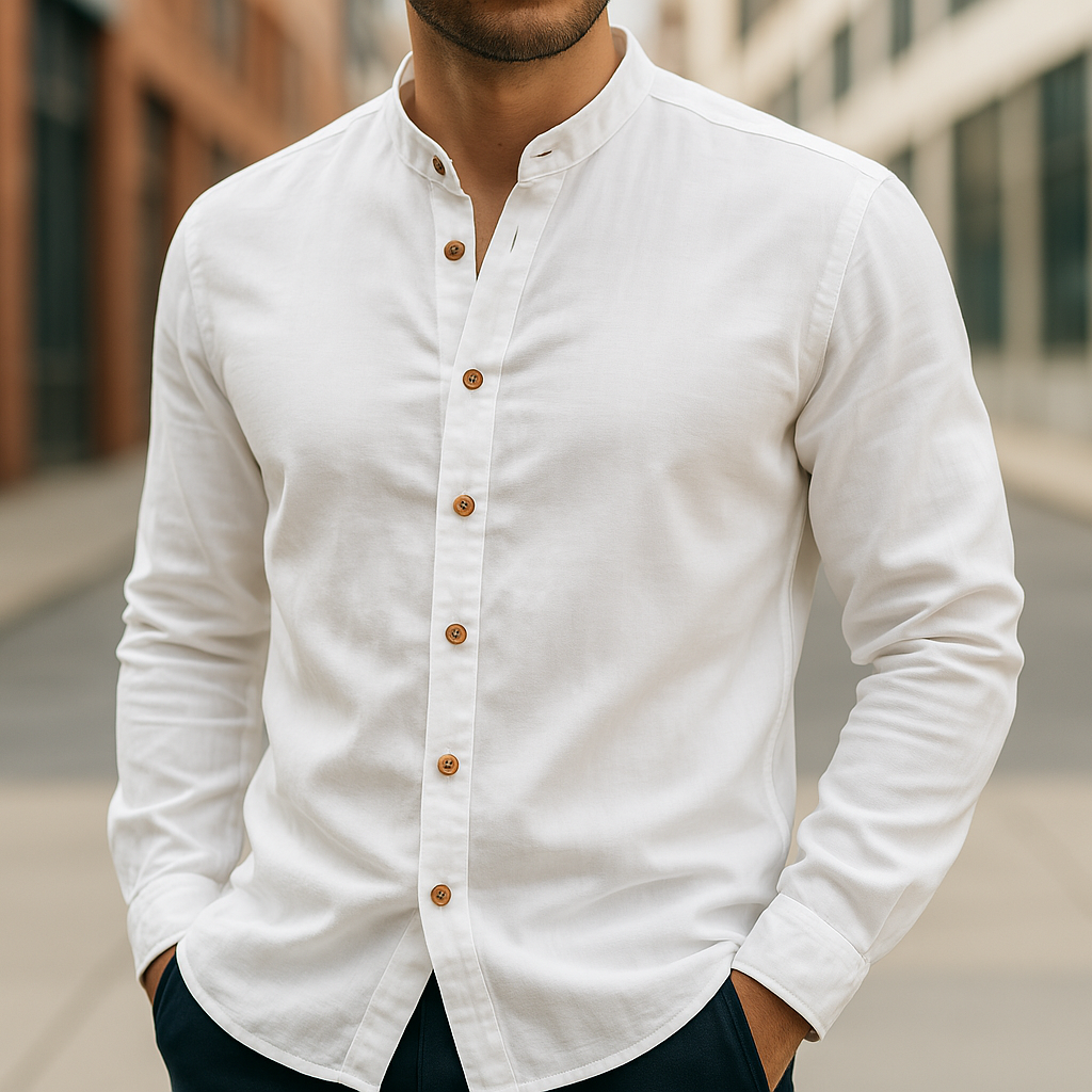 Joel | LINEN AND COTTON SHIRT