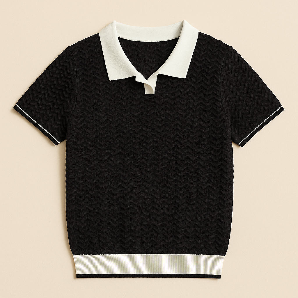 Louis | POLO SHIRT IN RICCIO FABRIC