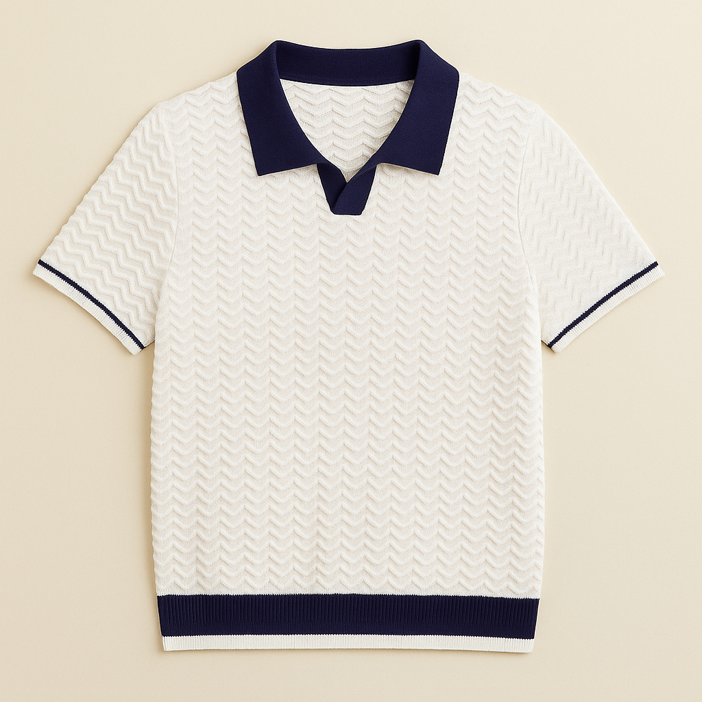 Louis | POLO SHIRT IN RICCIO FABRIC