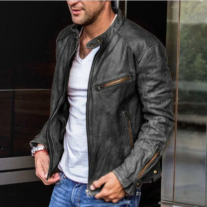 Tyler® | Elegant And Weatherproof Leather Jacket