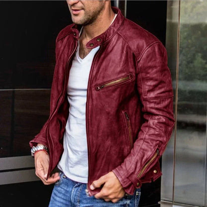 Tyler® | Elegant And Weatherproof Leather Jacket
