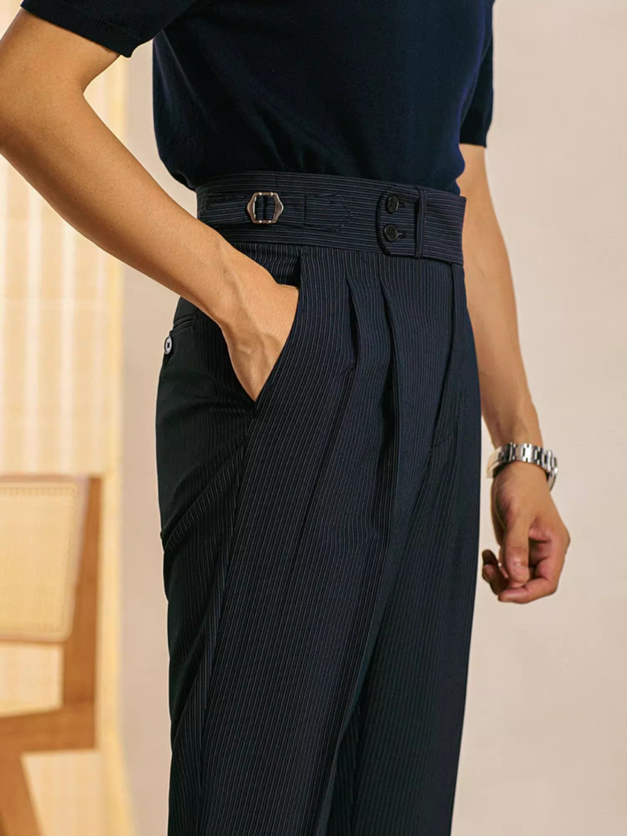 Stephen® | Wrinkle-Free Elite Business Trousers With Double-Button Closure
