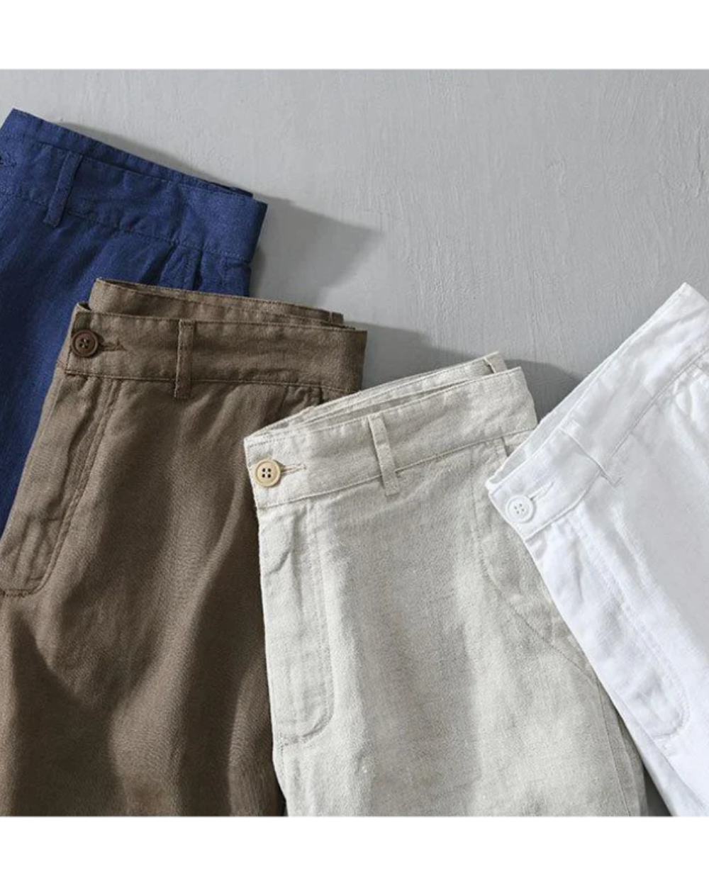Keith | Lisbo Linen Shorts