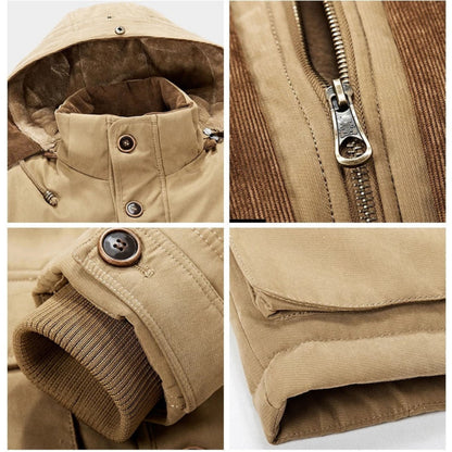 Alan® | Men's winter jacket with hood