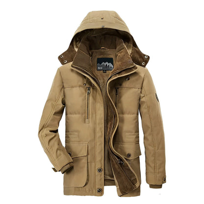 Alan® | Men's winter jacket with hood