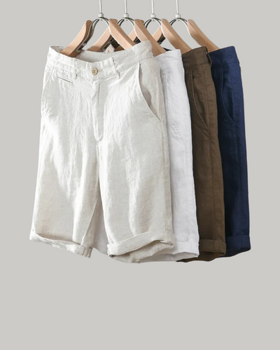 Keith | Lisbo Linen Shorts