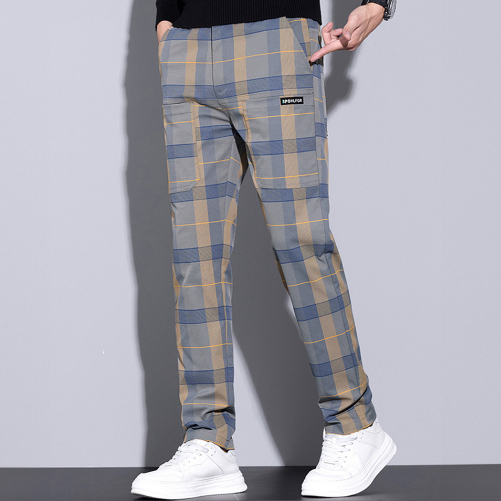 Tobías® | Timeless checked trousers for men