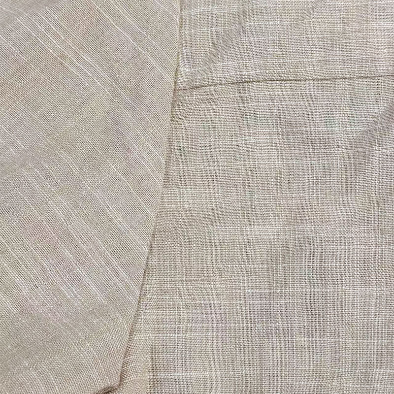 Men's Casal Linen Embroidered Lapel Loose Long Sleeve Shirt