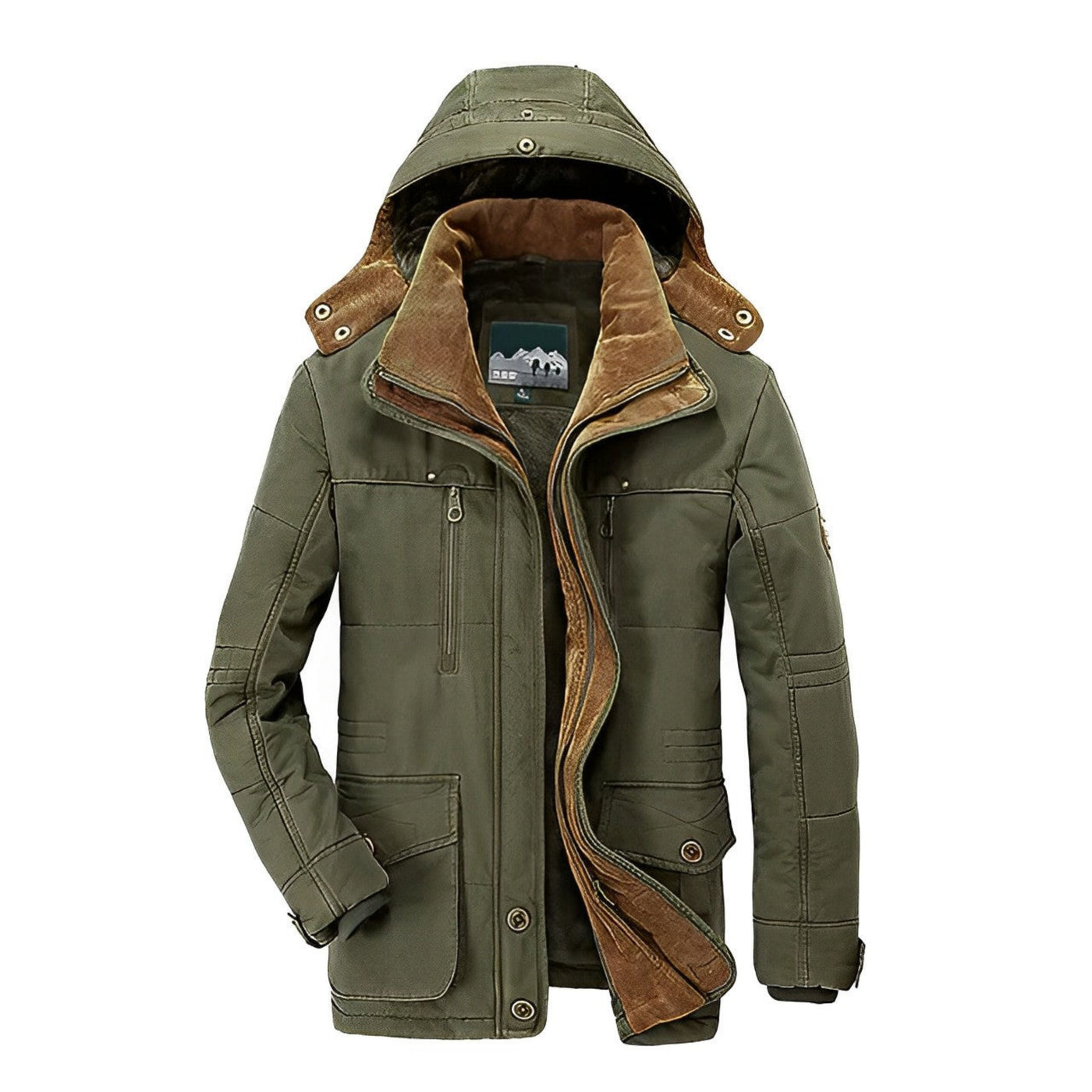 Alan® | Men's winter jacket with hood