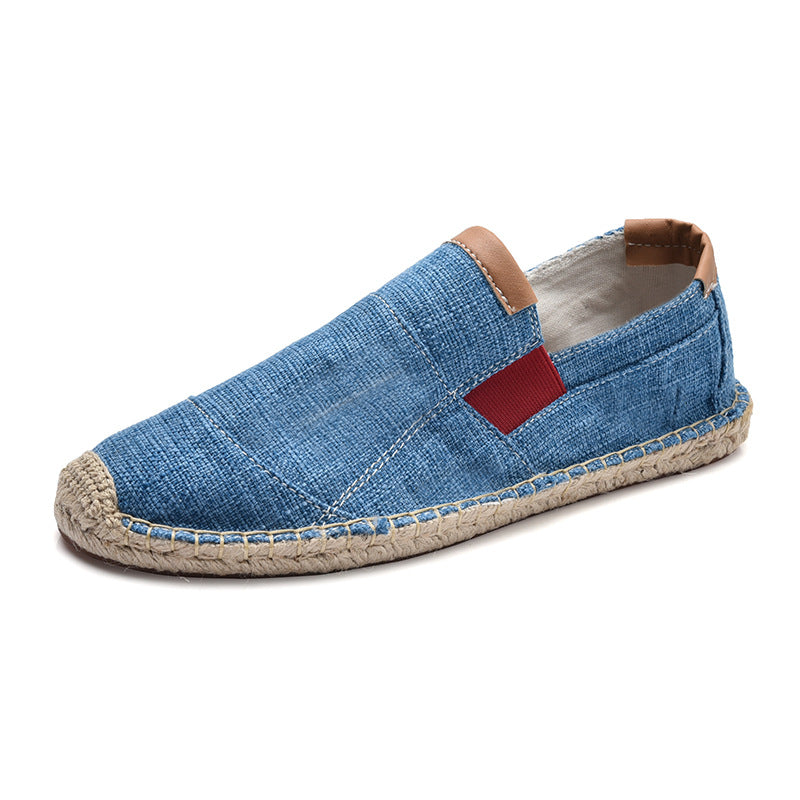 Kalan® | Stylish Handmade Canvas Straw Shoes