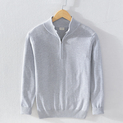 Alejandro® | Cotton Half-Zip Sweater