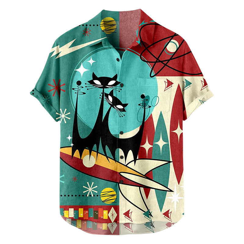 Virgilio® | Men'S Shirt With Digital Print
