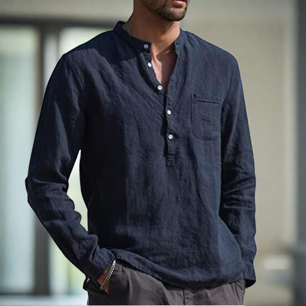 Jocelyn® | Beautiful Linen Shirt With Breast Pocket