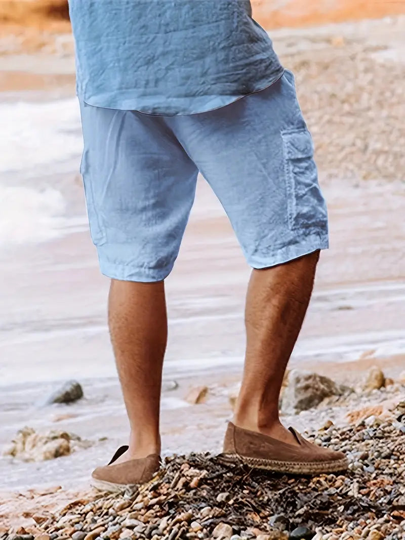Galileo® | Comfortable Cotton Cargo Shorts For Spring/Summer
