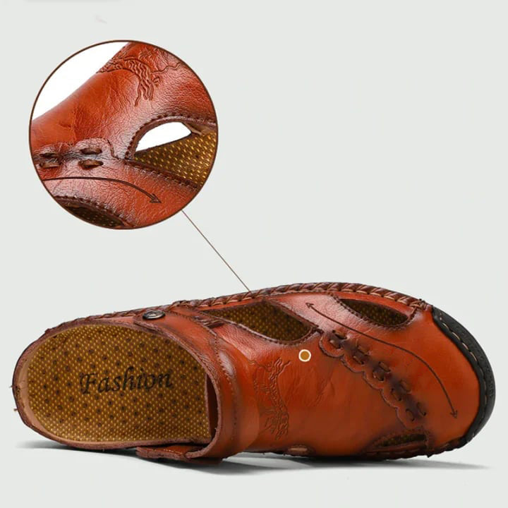 Vicente® | High Quality Soft Leather Sandals
