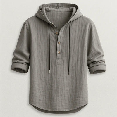 Crispín | Marcus Linen Hoodie Shirt