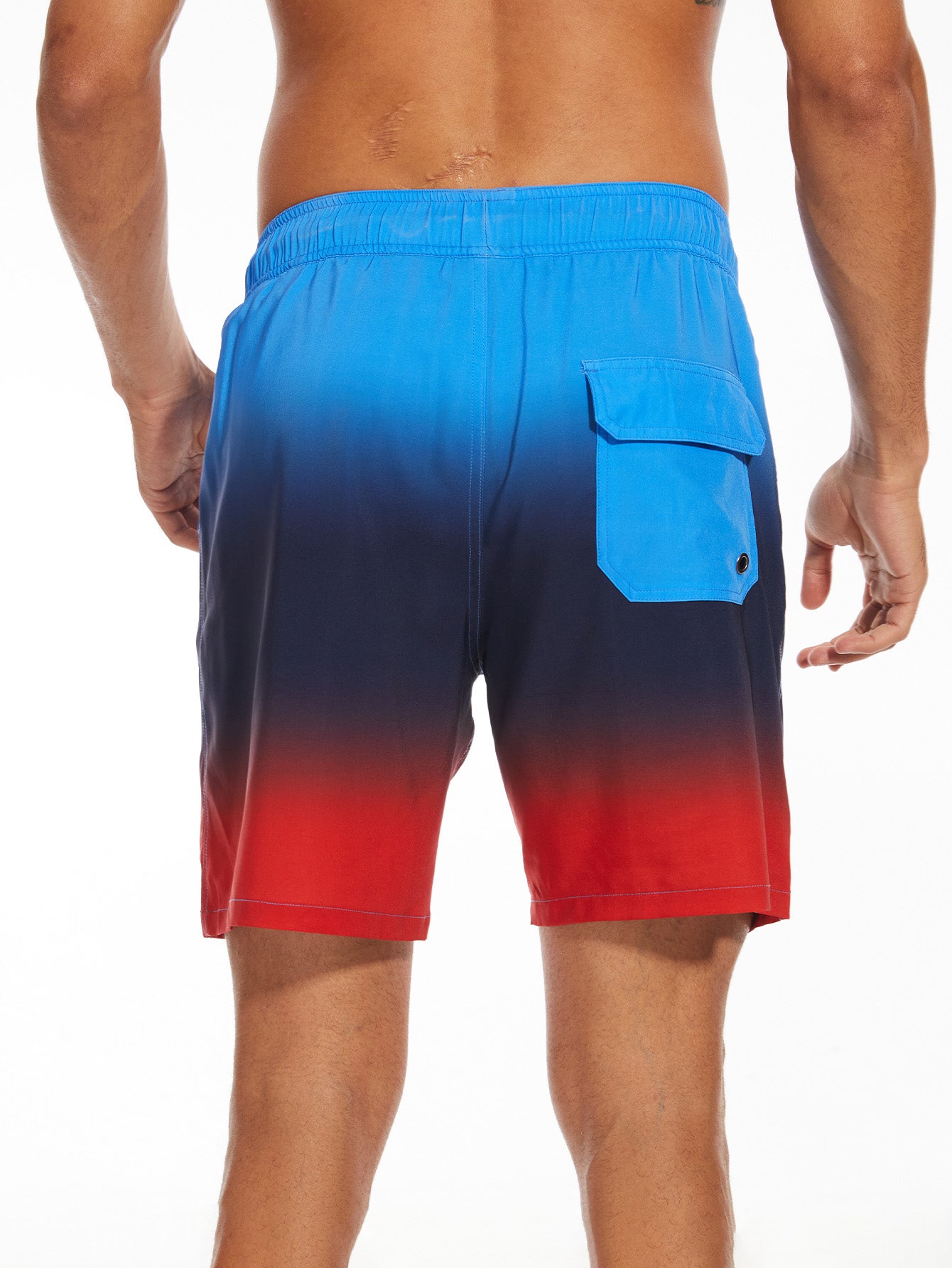Fortunato® | Drawstring Beach Swim Shorts With Pocket