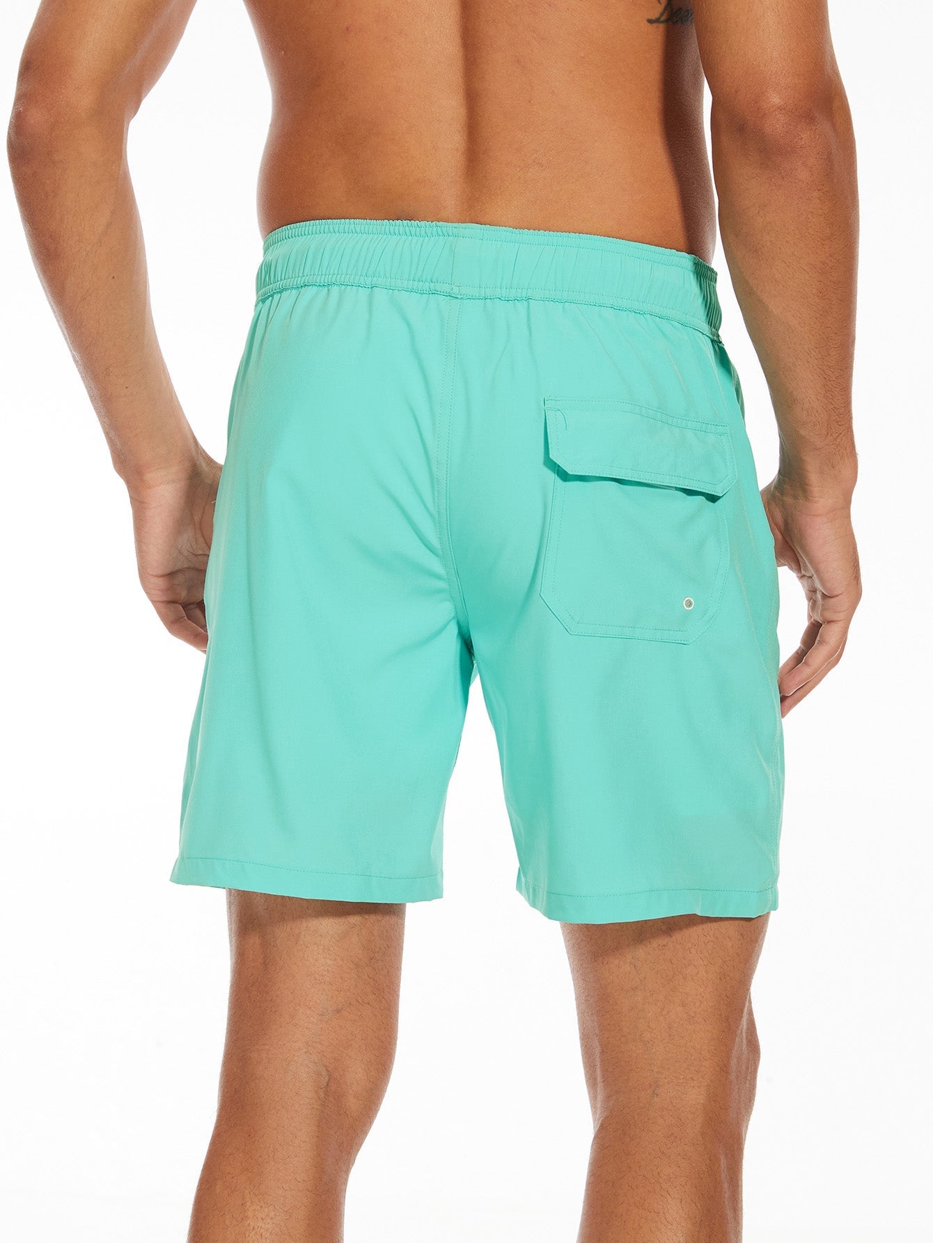 Francisco® | Solid Color Drawstring Swim Shorts