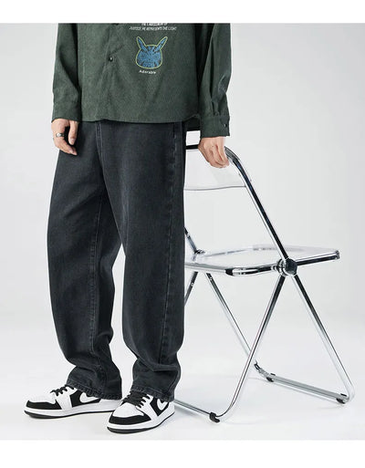 Jermaine® | Classic Loose Wide Jeans