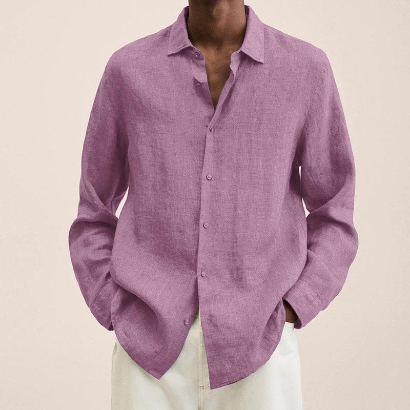 Fergus® | Elegant Linen Shirt For Men