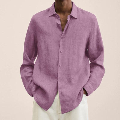 Fergus® | Elegant Linen Shirt For Men