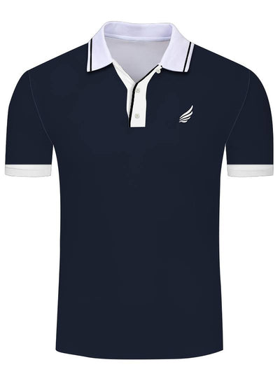 Lucila® | Casual, Plain Polo Shirt For Men