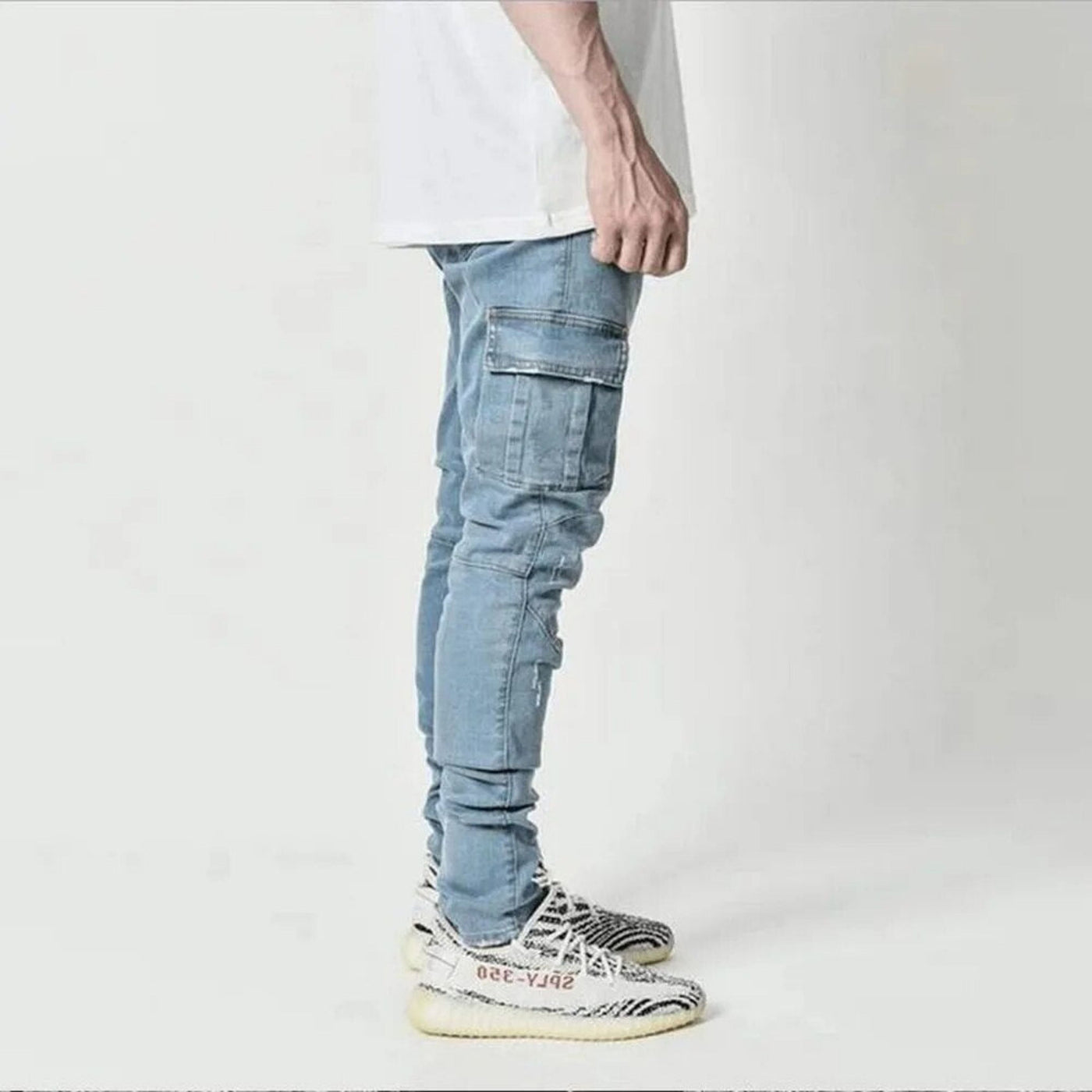 Jamie® | Men's slim fit cargo trousers