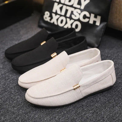 Atiyeh® | Krom Canvas Loafers