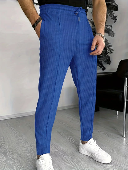 Zackary® | Stylish Checkered Slim-Fit Trousers