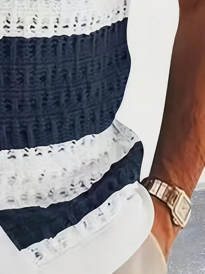 Gordon® | Contrast Knit Shirt